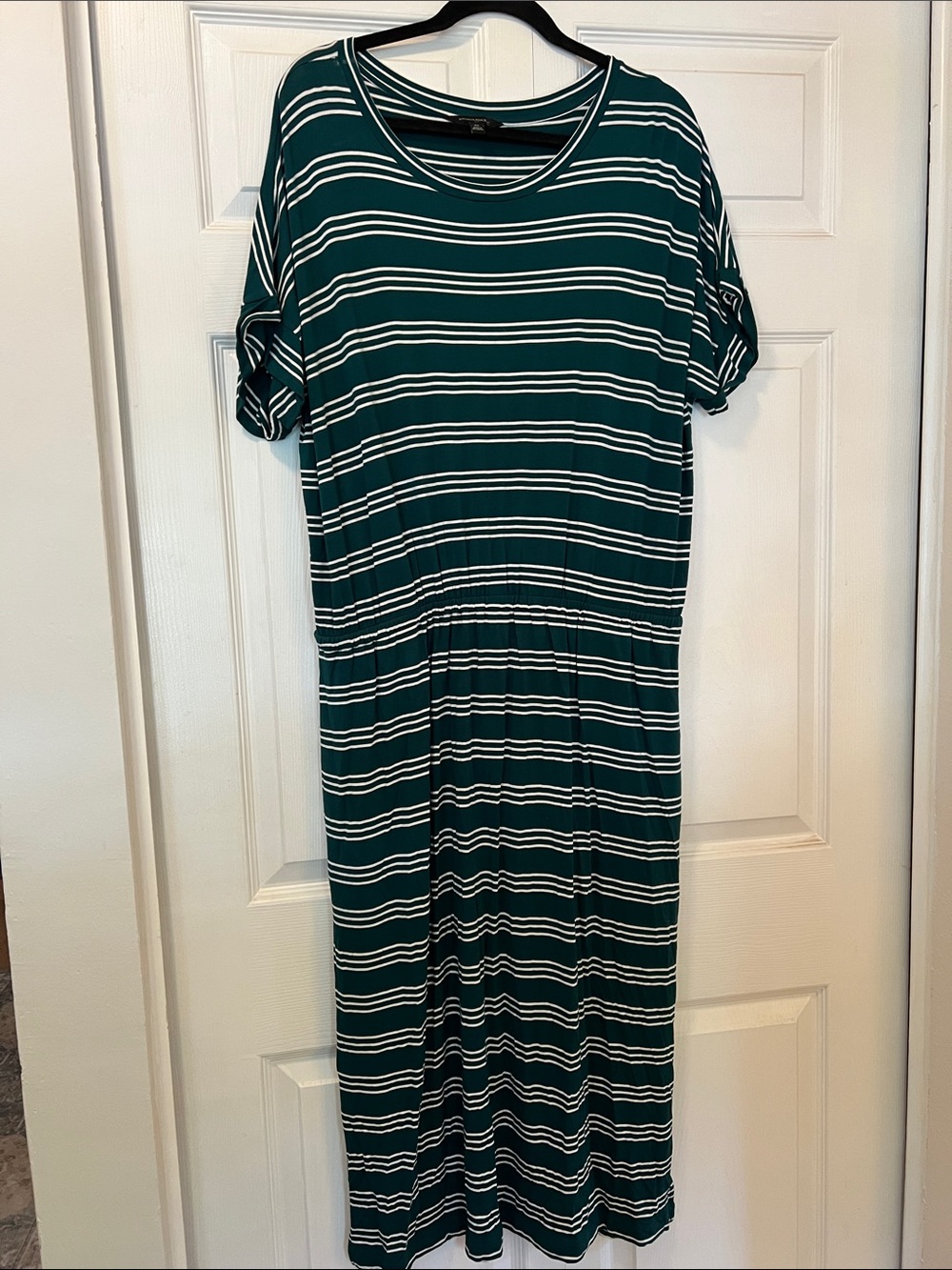 Banana Republic Striped Midi Dress